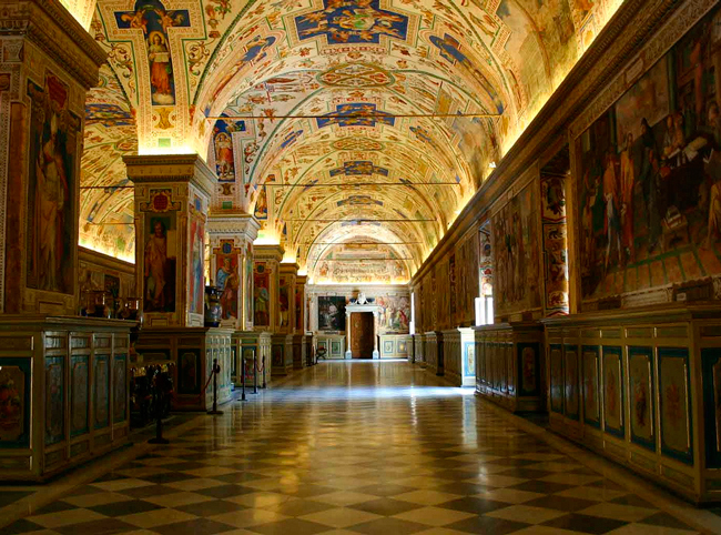 В музее Ватикана