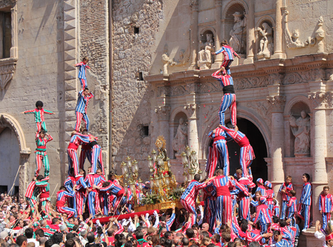 Фестиваль «la Mare de Déu de la Salut» в Испании