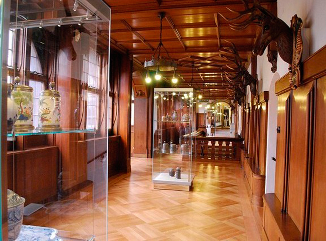 Замок Траусниц - экспонаты