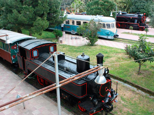 Железнодорожный музей в Каламате